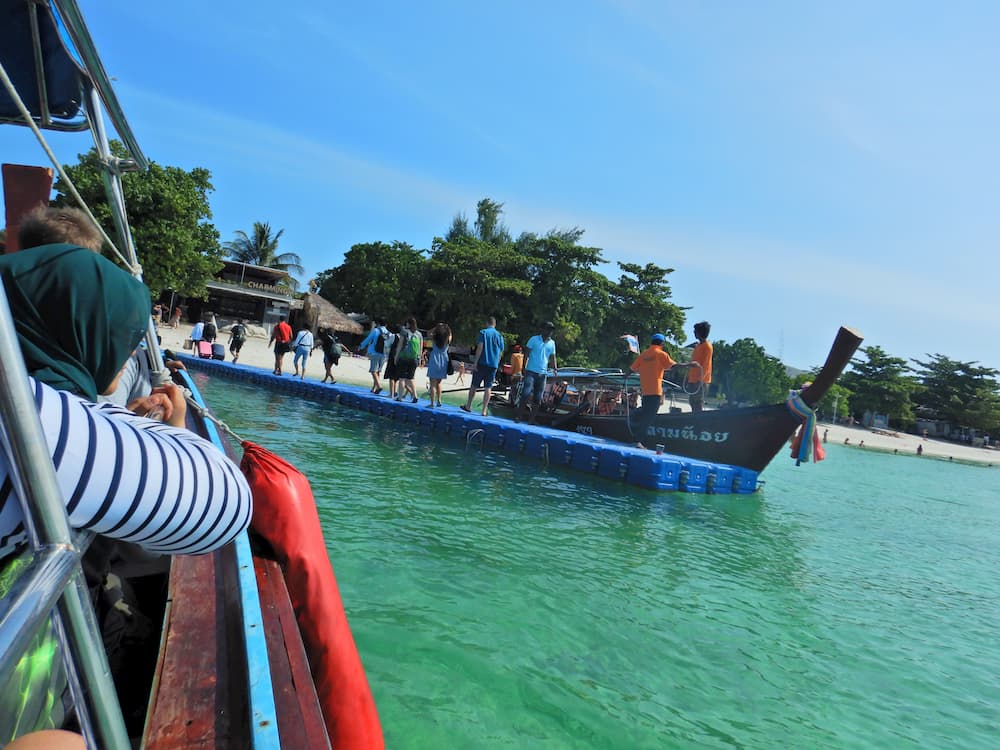 タイの秘島リぺ島の写真
