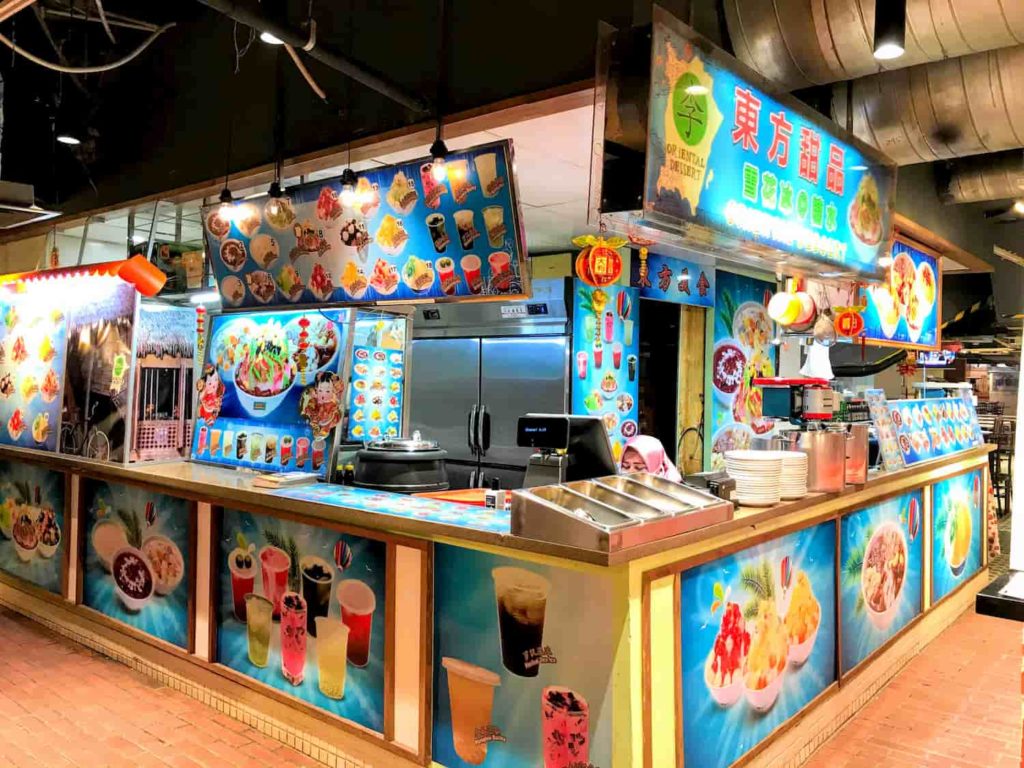 Lot10の老舗中華屋台がメインのフードコートHutong