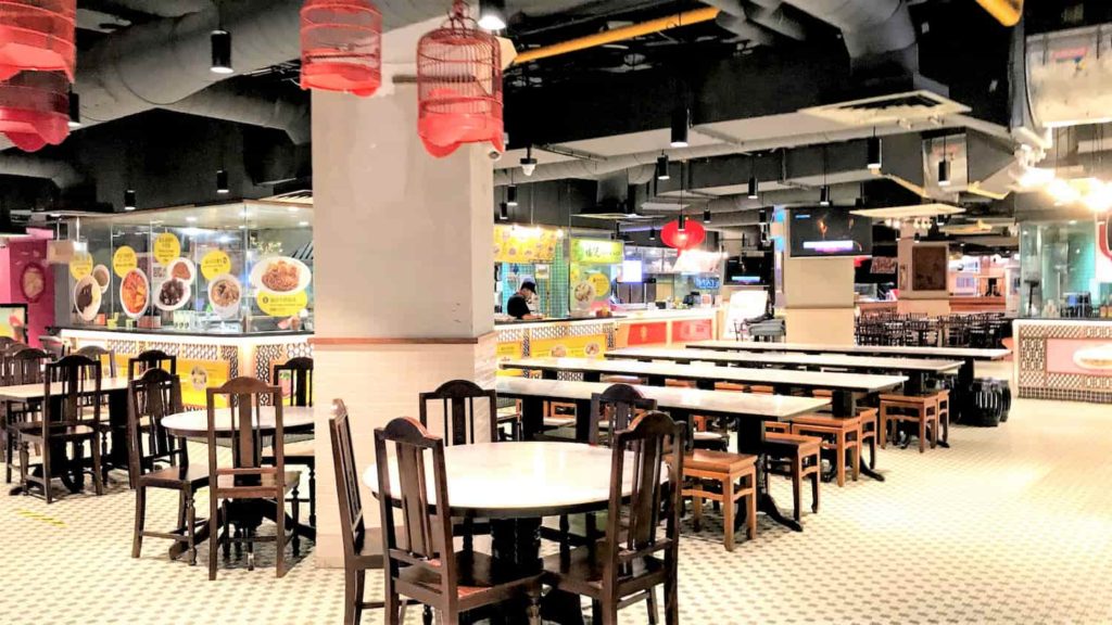 Lot10の老舗中華屋台がメインのフードコートHutong