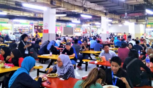 マレー料理が安い！ 屋台の種類が多くて広いMakan Place ＠ミッドバレー