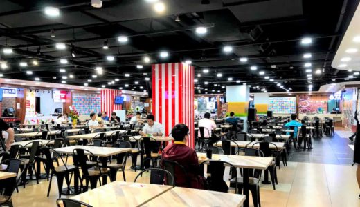 豚肉あり！おかずの種類が多い「経済飯」屋台が大人気のPopcorn Food Hall＠ミッドバレー