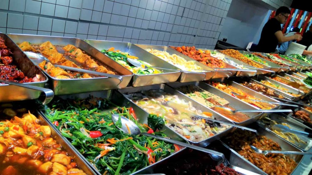 ポップコーンのミックスライス屋台