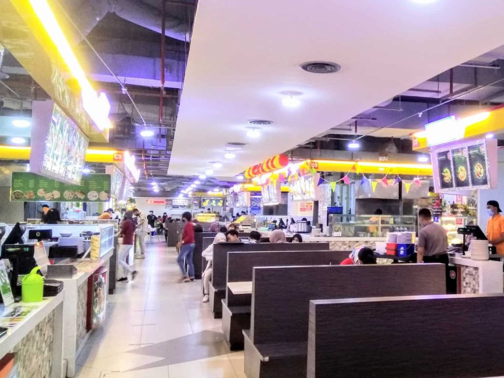 Test of Asia ブルジャヤタイムスクエアのフードコート