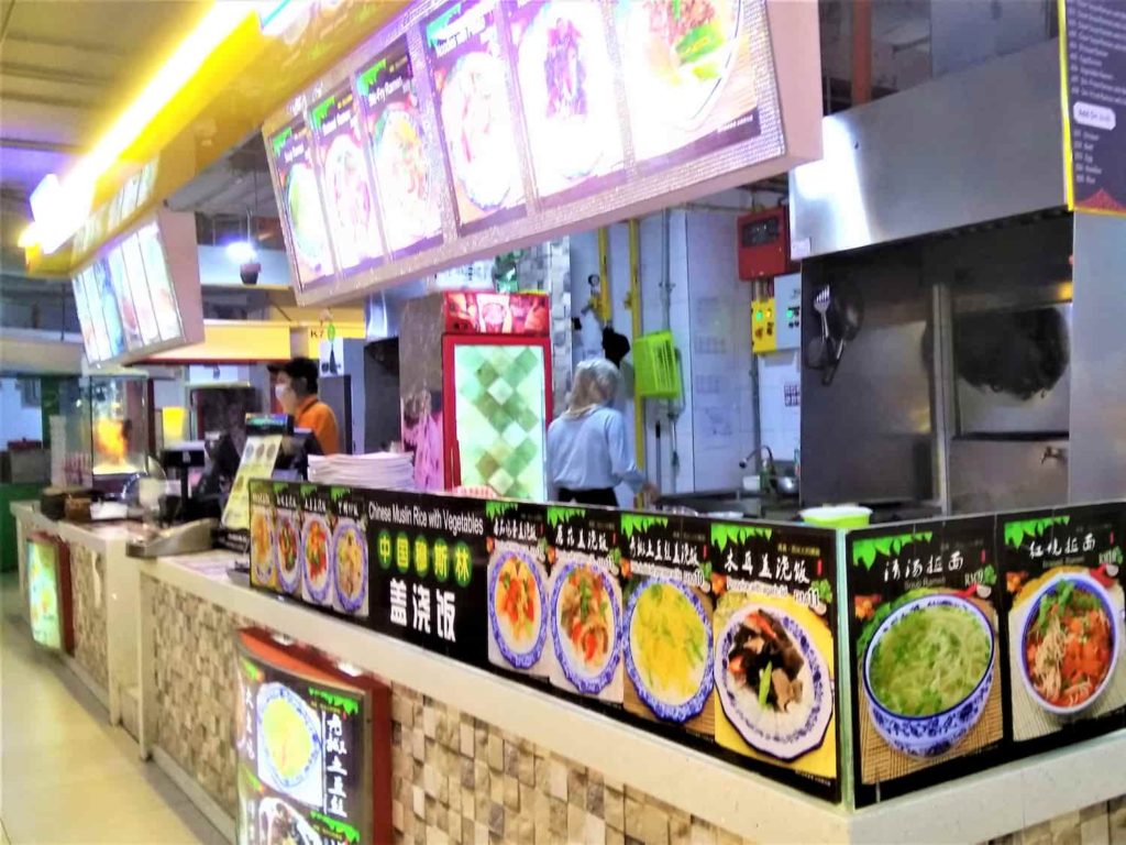 Test of Asia ブルジャヤタイムスクエアのフードコート